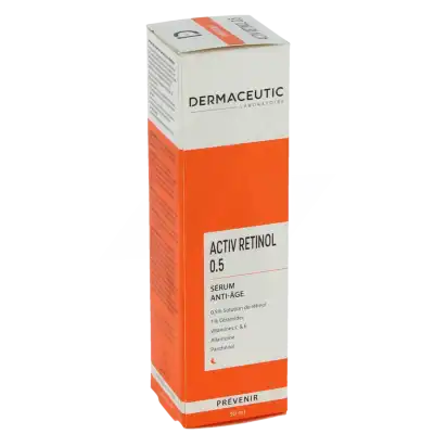 Dermaceutic Activ Retinol 0.5 Sérum Anti-âge Fl Airless/30ml à PINS-JUSTARET
