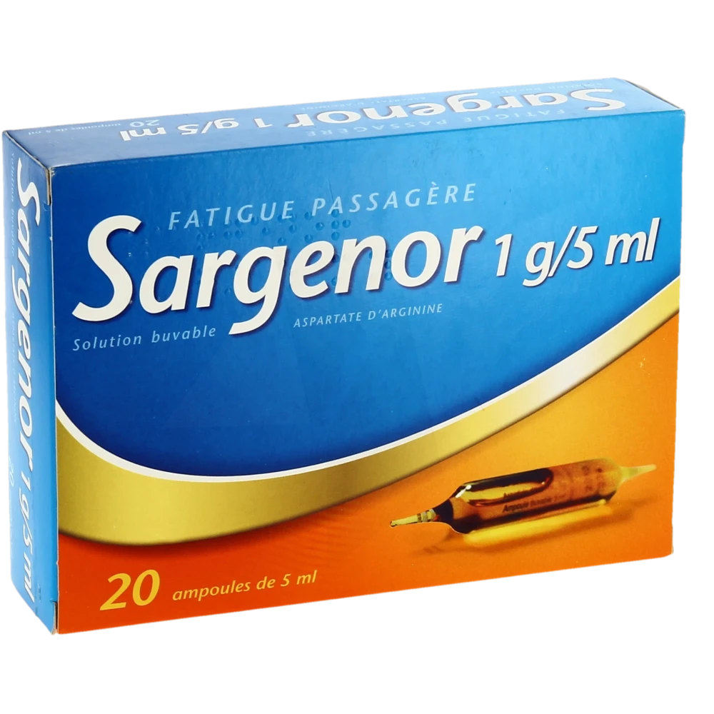 Sargenor 1 G/5 Ml, Solution Buvable 20amp/5ml