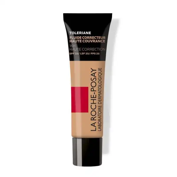 La Roche Posay Toleriane Fluide Correcteur Haute Couvrance 16h Haute Correction Spf25 Teinte N°10 Tube/30ml