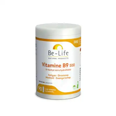 Be-life Vitamine B9 500 Gélules B/90 à La-Valette-du-Var