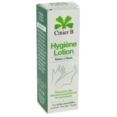 Cinier-b Hygiene Lot Antiseptique Mains Pieds Spray/50ml à LORMONT