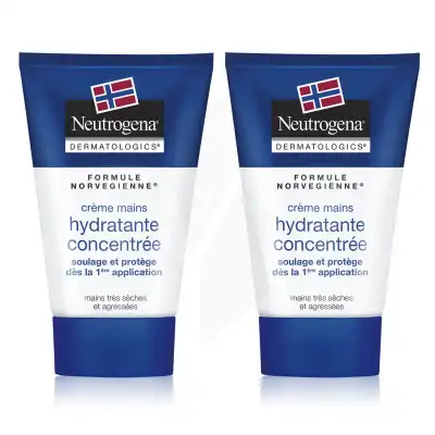 Acheter Neutrogena Crème mains hydratante concentrée 2T/50ml à HEROUVILLE ST CLAIR