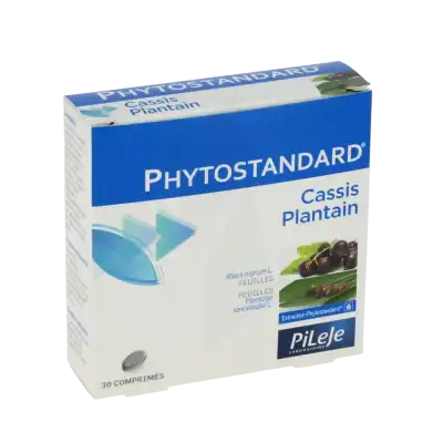 Pileje Phytostandard - Cassis / Plantain 30 Comprimés à QUEVERT