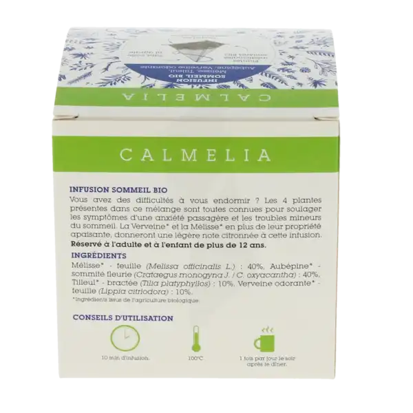 Calmelia Tis Infusion Sommeil Bio 15