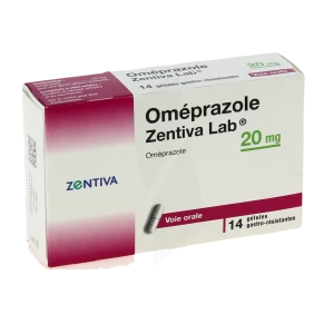 Omeprazole Zentiva Lab 20 Mg, Gélule Gastro-résistante
