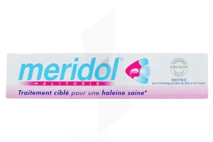 Meridol Halitosis Gel Dentifrice Dents Et Langue T/75ml