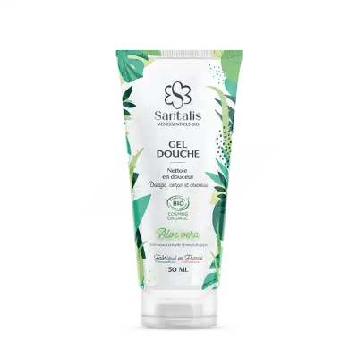 Santalis Dermo Gel Douche Aloe Vera Bio T/50ml à LA ROCHE SUR YON