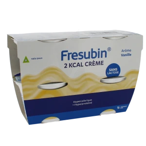 Fresubin 2kcal Crème Vanille 4 Pots/200g