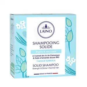 Acheter Laino Shampooing Solide Force et Brillance Cheveux Normaux B/60g à Limoges