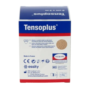 Tensoplus Bande Cohésive Blanc 8cmx3m