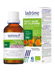 Ladrôme Extrait De Plante Pavot Jaune De Californie Partie Aérienne Fleurie 50ml