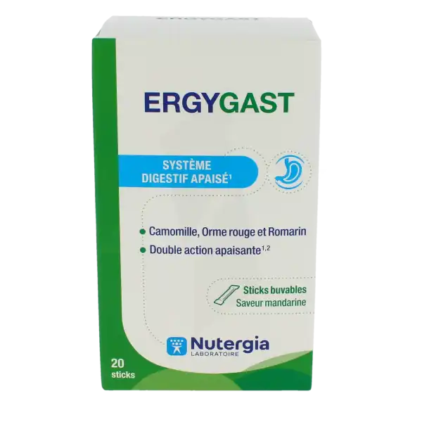 Ergygast Gel Buvable 20 Sticks