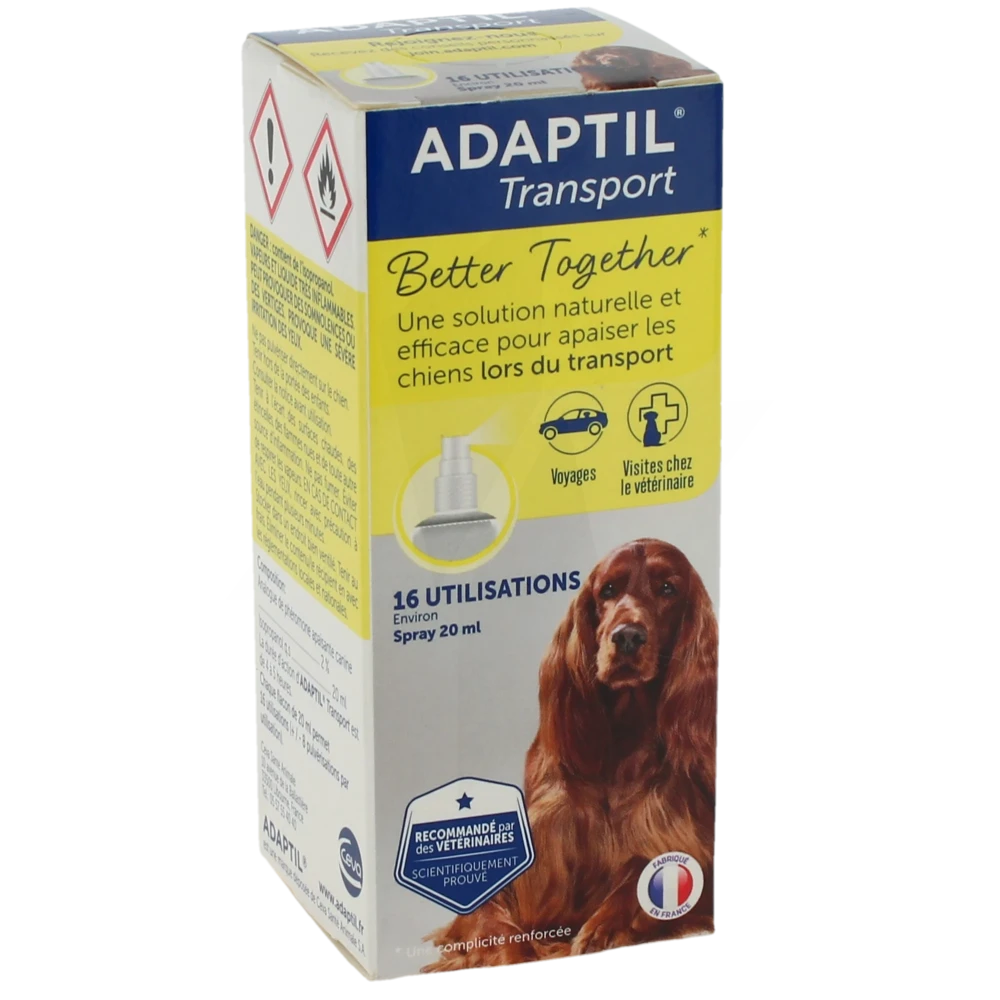Adaptil Spray Transport Sol Ext Fl/20ml