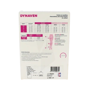 Sigvaris Dynaven Transparent Bas Auto-fixants Classe 2 Femme Beige Clair Long M