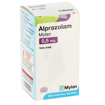 Alprazolam Viatris 0,50 Mg, Comprimé Sécable à CHAMPAGNOLE