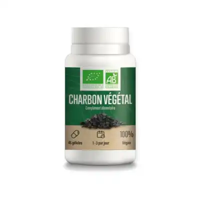 Lero Charbon Vegetal Bio Gél B/45 à BRUGES