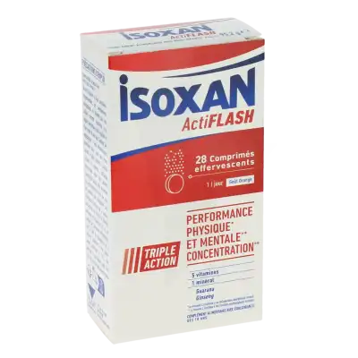 Isoxan Actiflash Comprimés Effervescents B/28 à Ris-Orangis