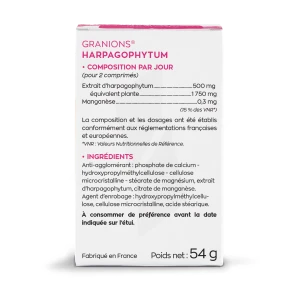 Granions Harpagophytum Comprimés Lp B/60