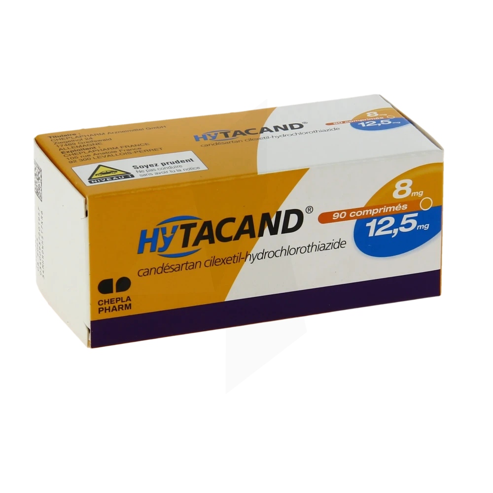 Hytacand 8 Mg/12,5 Mg, Comprimé