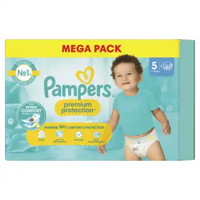 Pampers Premium Protection Couche T5 11-16kg B/82