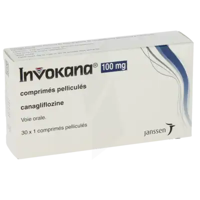 INVOKANA 100 mg, comprimé pelliculé