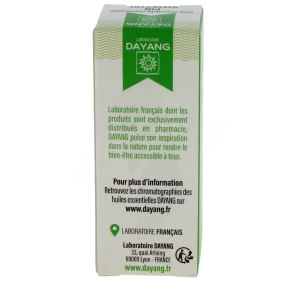 Dayang Huile Essentielle Pin Sylvestre Bio 10ml