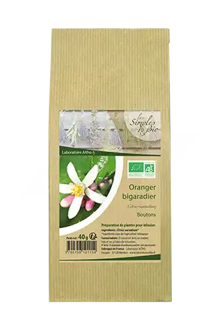 Laboratoire Altho Oranger Bigaradier Boutons Bio, Plante Sèche, Bouton 40g