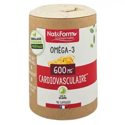 Nat&form Eco Responsable Oméga 3 Caps B/90 à MIRANDE