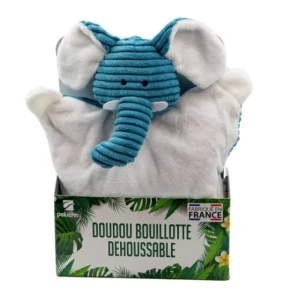 Pelucho Tite Bouillotte Déhoussable élephant