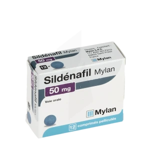Sildenafil Viatris 50 Mg, Comprimé Pelliculé