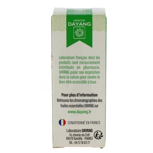 Dayang Huile Essentielle Palmarosa Bio Fl/10ml