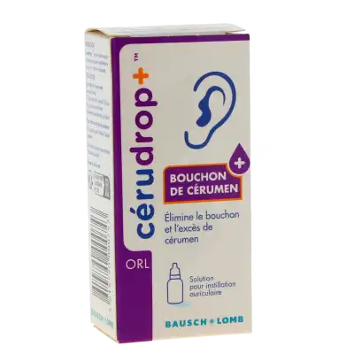 Cérudrop+ Solution Auriculaire Falcon de 12 ml