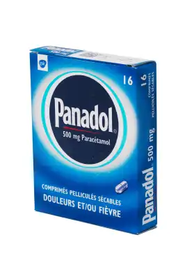 PANADOL 500 mg, comprimé pelliculé sécable