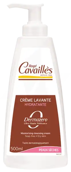 Rogé Cavaillès Dermazero Crème Lavante Hydratante 500ml