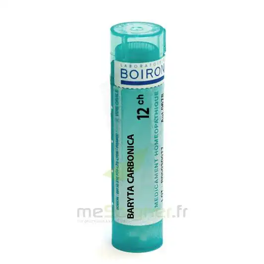 Boiron Baryta Carbonica 12ch Granules Tube De 4g