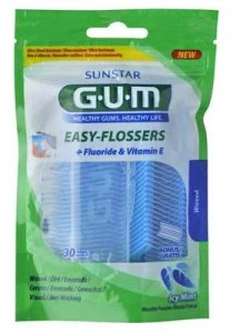 Gum Easy Flossers, Sachet 30