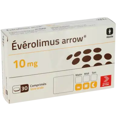 Everolimus Arrow 10 Mg, Comprimé à Abbeville