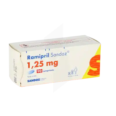 RAMIPRIL SANDOZ 1,25 mg, comprimé