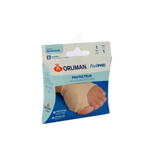 Orliman Feet Pad Hallus Valgus Protecteur Oignons Et Cors Taille S B/1