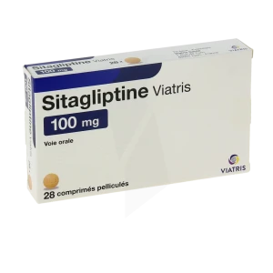 Sitagliptine Viatris 100 Mg, Comprimé Pelliculé