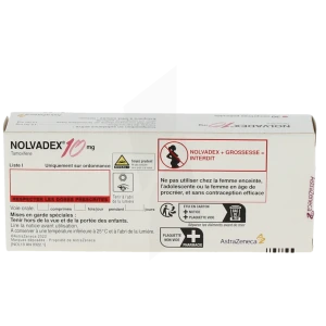 Nolvadex 10 Mg, Comprimé Pelliculé