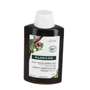 Klorane Capillaire Quinine + Edelweiss Shampooing Fortifiant Bio Fl/200ml