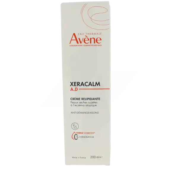 Avène Eau Thermale Xeracalm A.d Crème Relipidante Cosmétique Stérile T/200ml