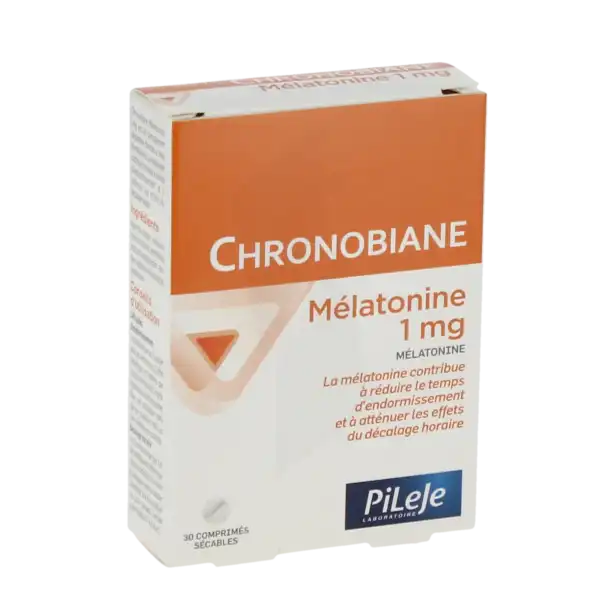 Pileje Chronobiane Mélatonine 1 Mg 30 Comprimés Sécables