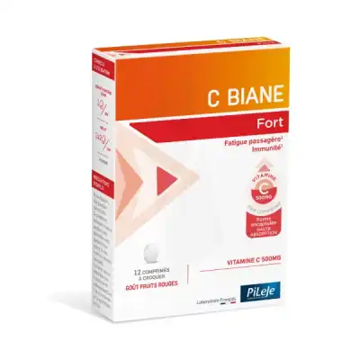 Pileje C Biane Fort Comprimés à Croquer Boîte De 12 à VILLERS-LE-LAC