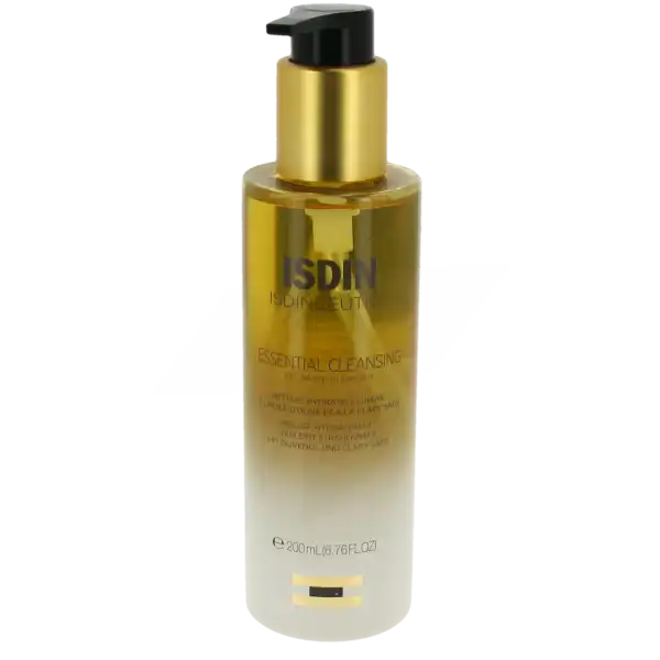 Isdin Essential Cleansing Huile Démaquillante Fl Pompe/200ml