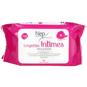 Nepenthes Lingette Usage Intime Pack/25