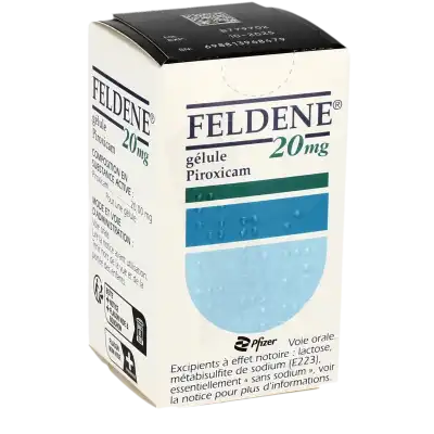 Feldene 20 Mg, Gélule à Eysines