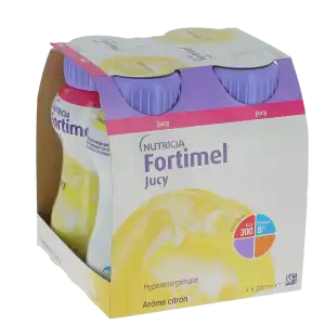 Fortimel Jucy Nutriment Citron 4 Bouteilles/200 Ml à Saint-Vallier