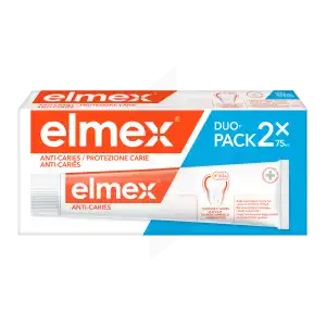 Elmex Anti-caries Dentifrice 2t/75ml à TOULOUSE